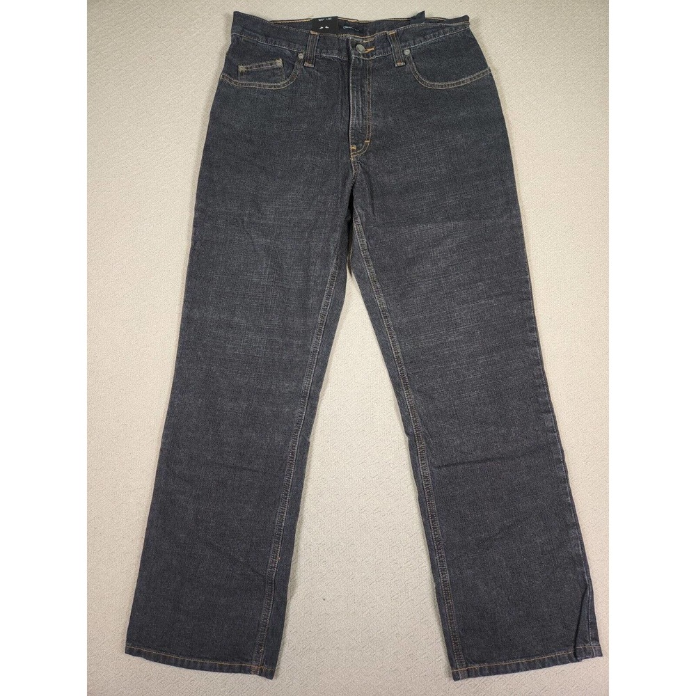 Claiborne Jeans Mens 31x30 Regular Fit Denim Charcoal Wash Pockets NWT 17